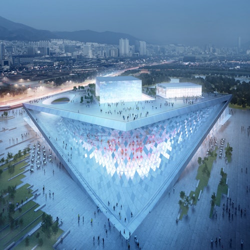 Anisotropia: A Frozen Piece of Music – Busan Opera House